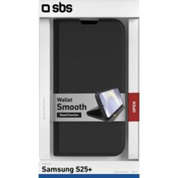 SBS Cover Tewalsas25pk Per Samsung S25+-nero