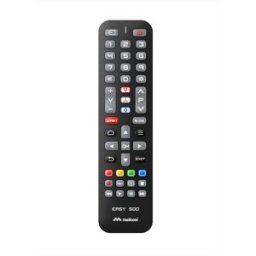 Meliconi Telecomando Di Ricambio Easy 500 Per Tcl/thomson-calotta Nera, Tastiera Grigia