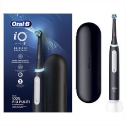 Oral-B Spazzolino Elettrico Io3 Stripped-nero