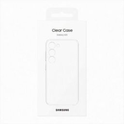 Samsung Custodia Ef-qs911ctegww Per Galaxy S23-trasparente