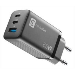 Cellular Line Carica Batterie Achusbgan3pd65wk-nero