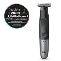 Braun Regolabarba Series X Xt5100-nero/grigio Metallizzato