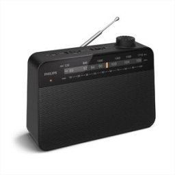 Philips Portable Fm/mw Radio Tar2509/10-black