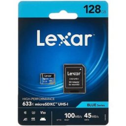 Lexar Sdmicro 633x 128gb C/ad-black