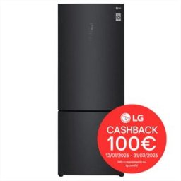 LG Frigorifero Combinato Gbb569mcamn.amcqeut Classe E-nero
