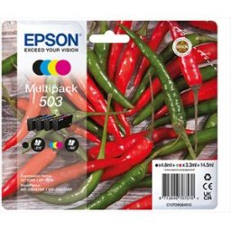 Epson Ink Serie Peperoncino Multipack 503 Std-nero/ciano/magenta/giallo
