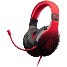 QUBICK Cuffie Gaming Ac Milan Devils-rosso/nero