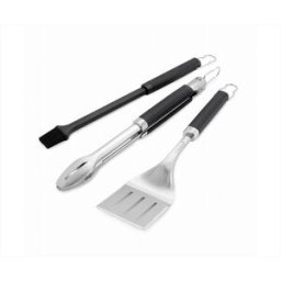 Weber Kit 3 Accessori Premium-acciaio