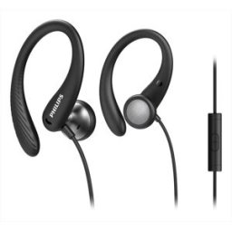 Philips Taa1105bk/00-cuffie Sport Con Filo Nero