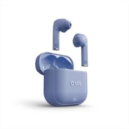 SBS Auricolare Bluetooth Teeartwsbeatfreebta-azzurro