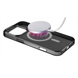 Cellular Line Cover Case Gloss Mag Per iPhone 16 Pro-black