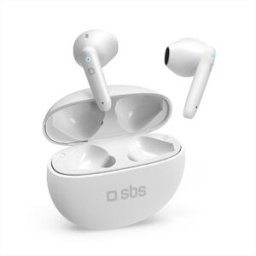 SBS Auricolare Bluetooth Teearpurdtwsbtw-bianco