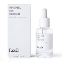 HCS Srl FaceD Pure Peel AHA Solution - Soluzione esfoliante viso rivitalizzante ed illuminante - 30 ml