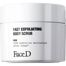 HCS Srl FaceD Scrub Corpo Esfoliante - Trattamento rigenerante a base di sali marini - 250 g
