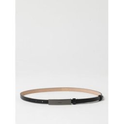 Max Mara Cintura Newplate in pelle Nero Taglia L