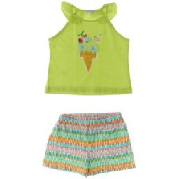 MAYORAL Completo 2 pz VERDE ACIDO 7A