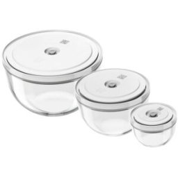 Zwilling piccoli elettrodomestici Set di ciotole sottovuoto S/M/L / 6-pz. vetro - ZWILLING