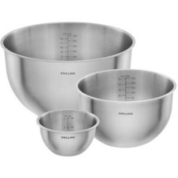 Zwilling piccoli elettrodomestici Set Ciotole acciaio senza cop. 3pz - ZWILLING