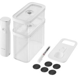 Zwilling piccoli elettrodomestici Set ZWILLING Fresh&Save CUBE M con pompa sottovuoto / 5 pezzi