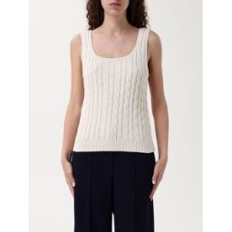 Ralph Lauren Top in maglia Panna Taglia L