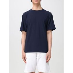 K-Way T-shirt basic in cotone Blue Taglia XL