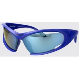 Balenciaga Occhiali da sole in acetato Blue Taglia OS