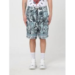 Just Cavalli Pantaloncino in misto cotone stampato Fantasia Taglia 46