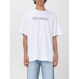 Just Cavalli T-shirt con stampa slogan Bianco Taglia S