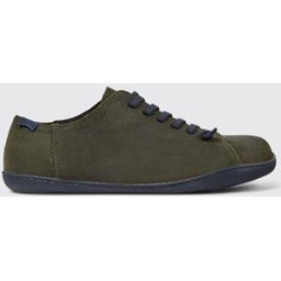 Camper Sneakers Peu in nabuk Verde Taglia 45