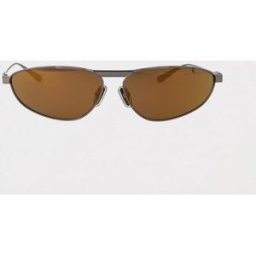 Balenciaga Occhiali da sole in metallo Grigio Taglia 66