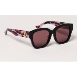 Gucci Occhiali da sole GG in acetato Viola Taglia 54
