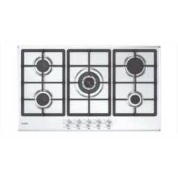 Candy Piano Cottura A Gas Chg93wx/1 86 Cm-stainless Steel