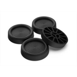 Meliconi Supporti Antivibrazione Lavatrici E Asciugatrici 4-gomma Nera