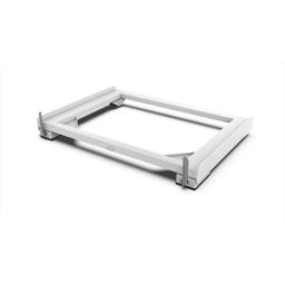 Meliconi Base Move Slim-tecnopolimero Bianco, Leve Fre