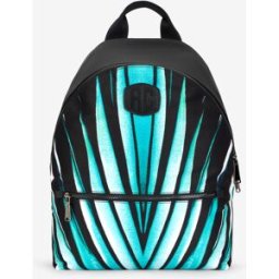 Roberto Cavalli Zaino Stampa Ray Of Sea - Male Borse Azzurro UNICA
