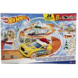 Mattel Calendario dell'avvento HOT WHEELS di 1 St
