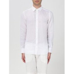 Kampos Camicia classica in lino Bianco Taglia L