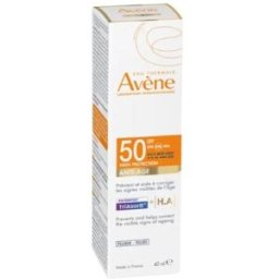 AVENE (Pierre Fabre It. SpA) Avene Solare Fluido Anti Eta' SPF50 - Fluido solare viso anti rughe - 40 ml
