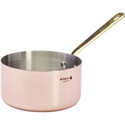 De Buyer Casseruola fonda 1 manico con manico rame ; 16x8.5 cm (ØxH); rosé/oro; rotonda