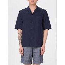 Paolo Pecora Camicia in cotone Blue Taglia L