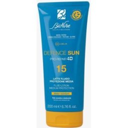 I.C.I.M. (BIONIKE) INTERNATION Bionike Defence Sun Latte Fluido Solare SPF15 - Protezione solare media per il corpo - 200 ml