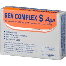 REV PHARMABIO Srl REV Cpx S Age 20 Capsule