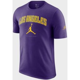 NIKE T-SHIRT JORDAN LOS ANGELES LAKERS ESSENTIAL