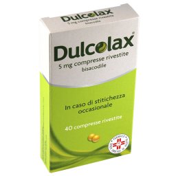 DULCOLAX*40CPR RIV 5MG GMM