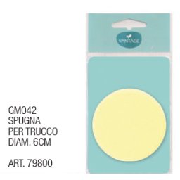 VANTAGE GM042 SPUGNA X TRUCCO 6 CM