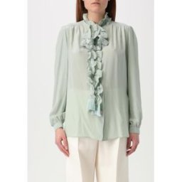 Valentino Camicia in seta Crema Taglia 44