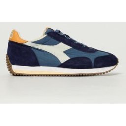 Diadora Sneakers Equipe in camoscio e canvas Blue Taglia 6