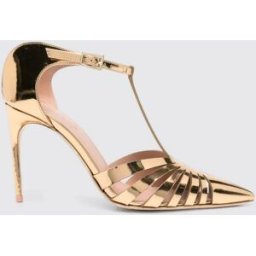 Malone Souliers Décolleté Jennifer in vernice laminata Oro Taglia 36