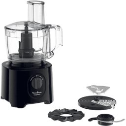 Moulinex Easy Force FP2428 ROBOT DA CUCINA, 800 W, capacità ciotola 1,4 l, Nero