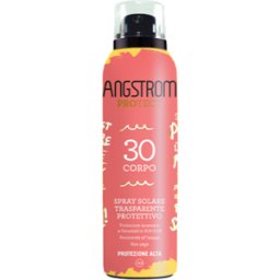 PERRIGO ITALIA Srl Angstrom Spray Solare Trasparente SPF30 - Spray solare corpo resistente all'acqua - Limited edition 2025 - 150 ml
